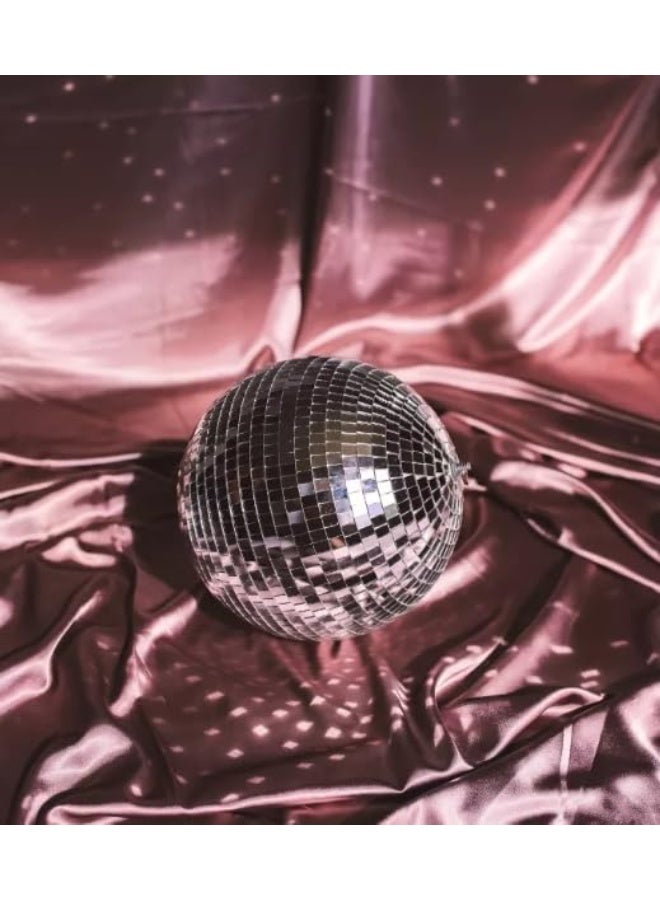 Mado Gallery Disco Ball, Mirror Ball, Ornament Ball 15 CM / 6 INCHES (1 Piece), Decoration for Hanging, Home Parties & DJ Dance Clubs Stage, Lighting & New Year celebrations - Image 4