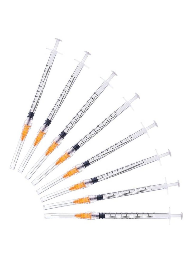 Generic - Disposable 1ml 25G 1inch Luer Lock Syringa with Needla, Individually Packaged 50pcs - Image 1