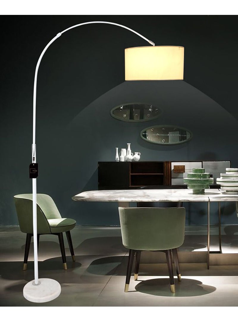 Sharpdo - Nordic Simple Atmosphere Eye Protection White Standing Floor Lamp - Image 1