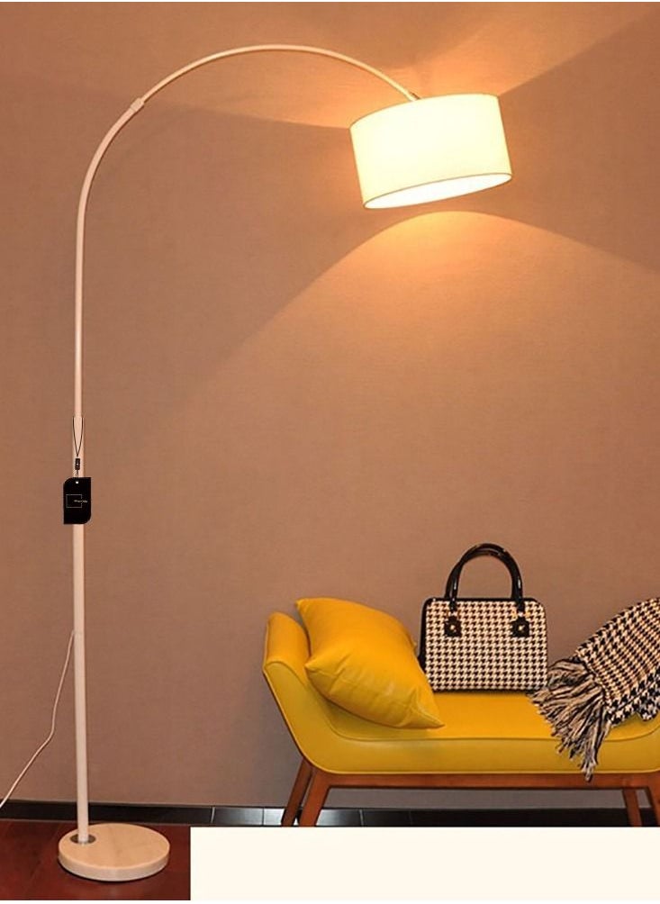 Sharpdo - Nordic Simple Atmosphere Eye Protection White Standing Floor Lamp - Image 1
