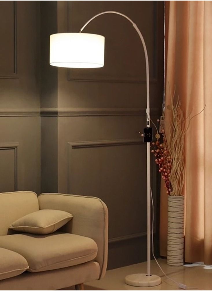 Sharpdo - Nordic Simple Atmosphere Eye Protection White Standing Floor Lamp - Image 1