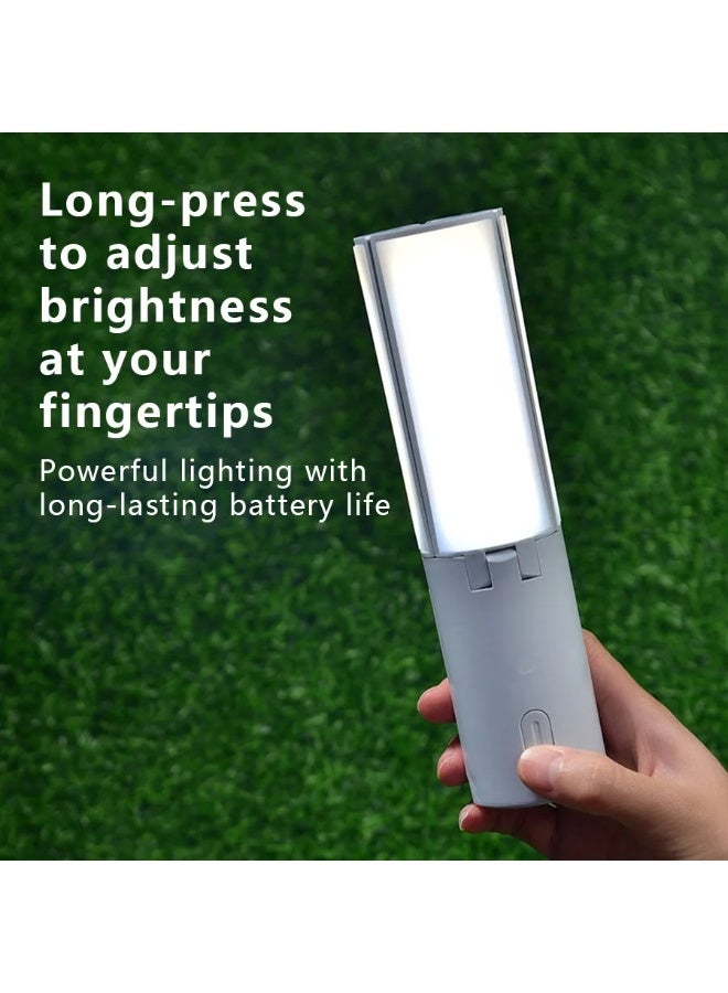 Folding Outdoor Camping Light Portable Lantern Rechargeable 3 Modes Dimmable For Outdoor Camping Tent Emergency Lighting - Image 2