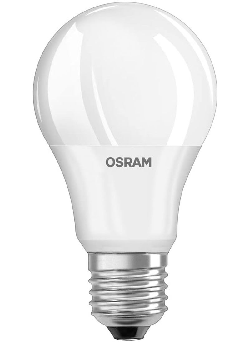 Osram - Osram 9W LED Dimmable Bulb E27 base Value Classic A Frosted 6500k Day Light - Pack of 10 - Image 1