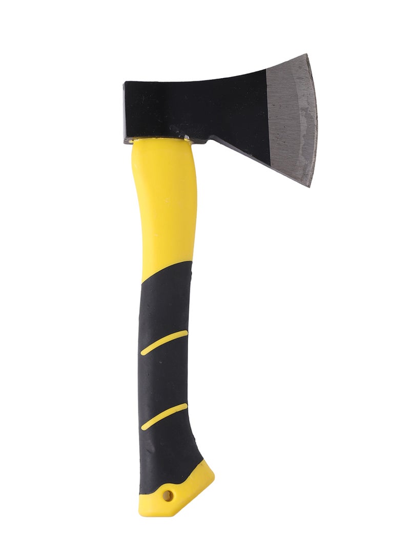 LAWAZIM Axe with Rubber Handle - 500g - Multi-Purpose Tool with Protective Sheath, Nylon Fiber Handle for a Secure Grip - Suitable for Outdoor Tasks and General Maintenance. - Image 1