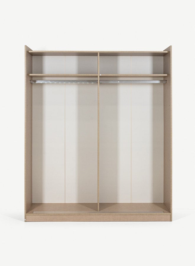 OC HOME Pedru 2 Sliding Door Frame Ecru  - Image 1