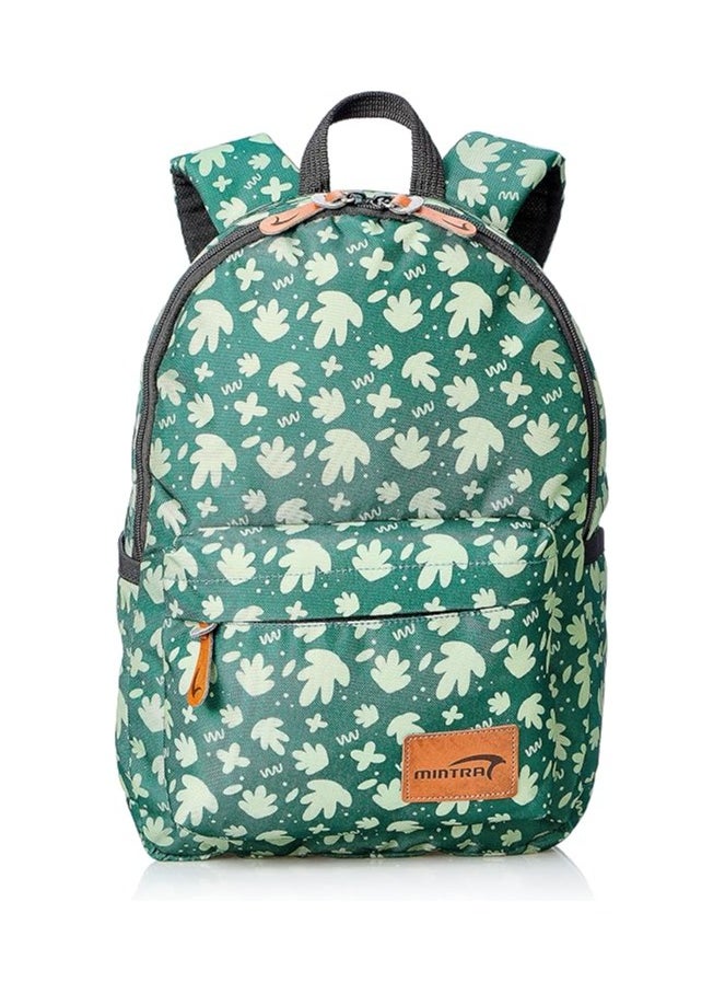Mintra Mintra Polyester Patterned Zip-Closure Waterproof Unisex School Backpack  - Image 1
