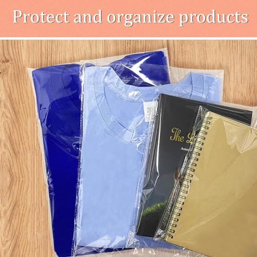V4L Packing Clear Bags Transparent Pouches For Garments Clothes Saree Shirt Etc Self Adhesive BOPP Bags Seal Bag For Multipurpose Size 14"×18"Inch Pack Of 100 - Image 5