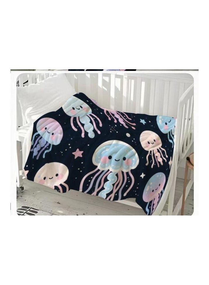 عام بطانية رقيقة من الفانيلا (دافئة ومريحة، ومناسبة للنوم واستخدام الألعاب وإزالة الغبار ومقاومة للرمل) 150 سم * 200 سم - 648 - Image 3