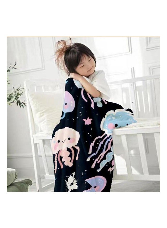 عام بطانية رقيقة من الفانيلا (دافئة ومريحة، ومناسبة للنوم واستخدام الألعاب وإزالة الغبار ومقاومة للرمل) 150 سم * 200 سم - 648 - Image 4