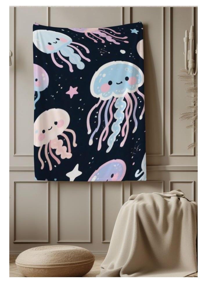 عام بطانية رقيقة من الفانيلا (دافئة ومريحة، ومناسبة للنوم واستخدام الألعاب وإزالة الغبار ومقاومة للرمل) 150 سم * 200 سم - 648 - Image 5