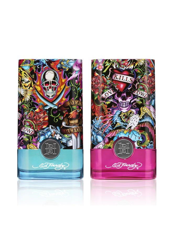 Ed Hardy Christian Audigier Ed Hardy Hearts and Daggers for Men, 3.4 oz EDT Spray - Image 4