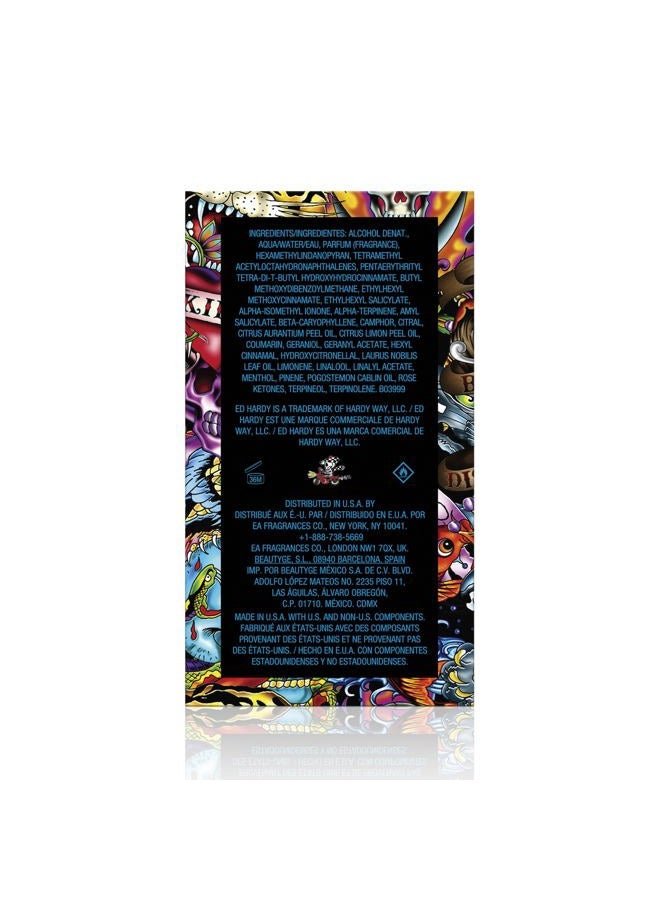 Ed Hardy Christian Audigier Ed Hardy Hearts and Daggers for Men, 3.4 oz EDT Spray - Image 3