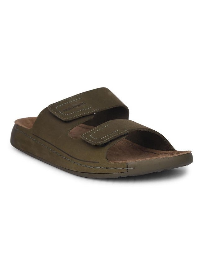 HUSH PUPPIES Men's Mason Mule Green