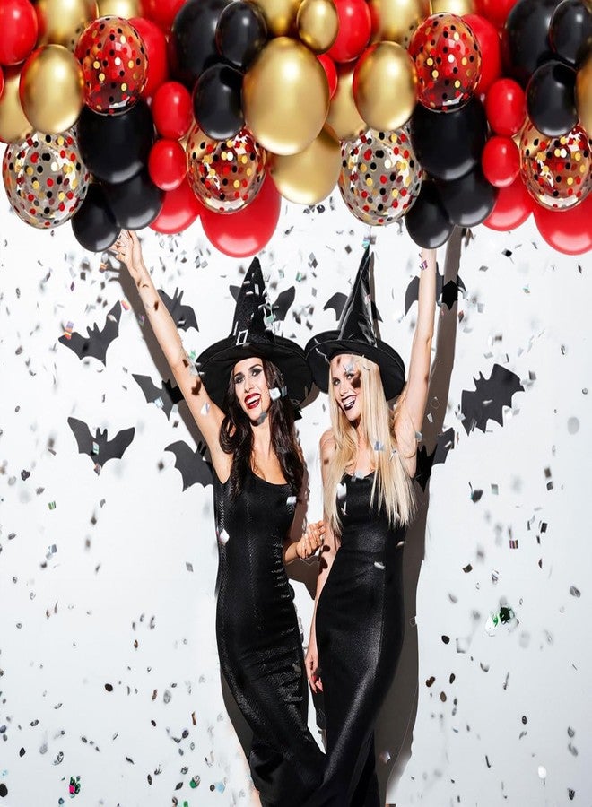 Togvu Red and Black Balloon, 60 Packs 12 Inch Red Black and Gold Balloon, Black Red Balloons for Casino Theme Party Decorations Graduation New Year Party Birthday Decorations… - Image 4
