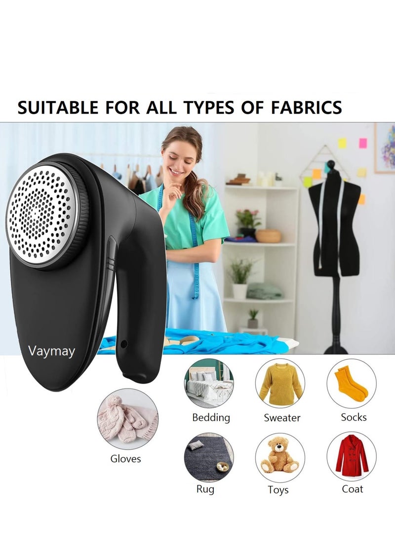 VAYMAY - Fabric Shaver, Lint Remover For Clothes Rechargeable Pet Hair Remover Quickly Remove Fuzz for Sweater Couch Sofa, Blanket Curtain And Wool - Image 1