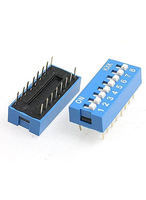 8 Position Dip Switch