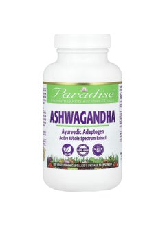 Paradise Herbs Paradise Herbs, Ashwagandha, 250 mg, 180 Vegetarian Capsules  - Image 1