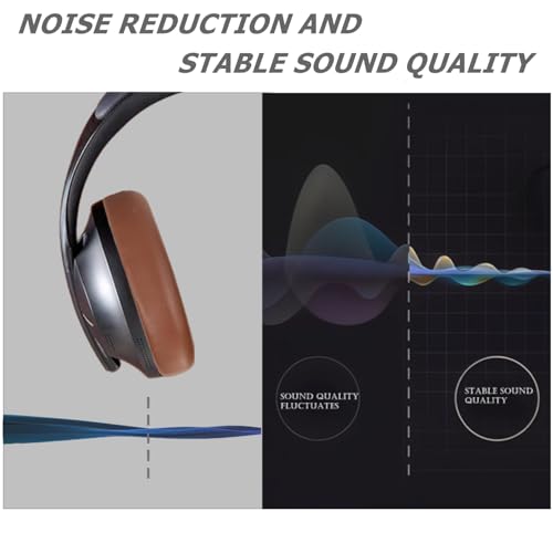 Cypher.V Replacement Ear Pads Cushions, Earpads Cover for Bose 700 Noise-Cancelling NC700 Over Ear Headphones (Brown) - Image 5