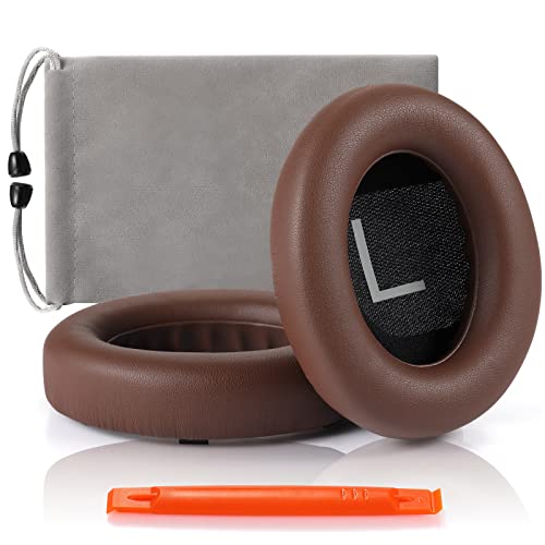 Cypher.V Replacement Ear Pads Cushions, Earpads Cover for Bose 700 Noise-Cancelling NC700 Over Ear Headphones (Brown) - Image 1