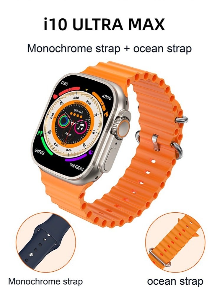 AROAQ i10 Ultra Max Smart Watch Men Women IP67 Waterproof Wireless Charging Smartwatch - Image 3