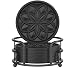 HFHOME Drink Coasters Set of 6 Packs with Holder HFHOME Round Black BPA Free Silicone with NonSlip Bottom Fits Any Size Cup Mug or Glasses Black - Image 2