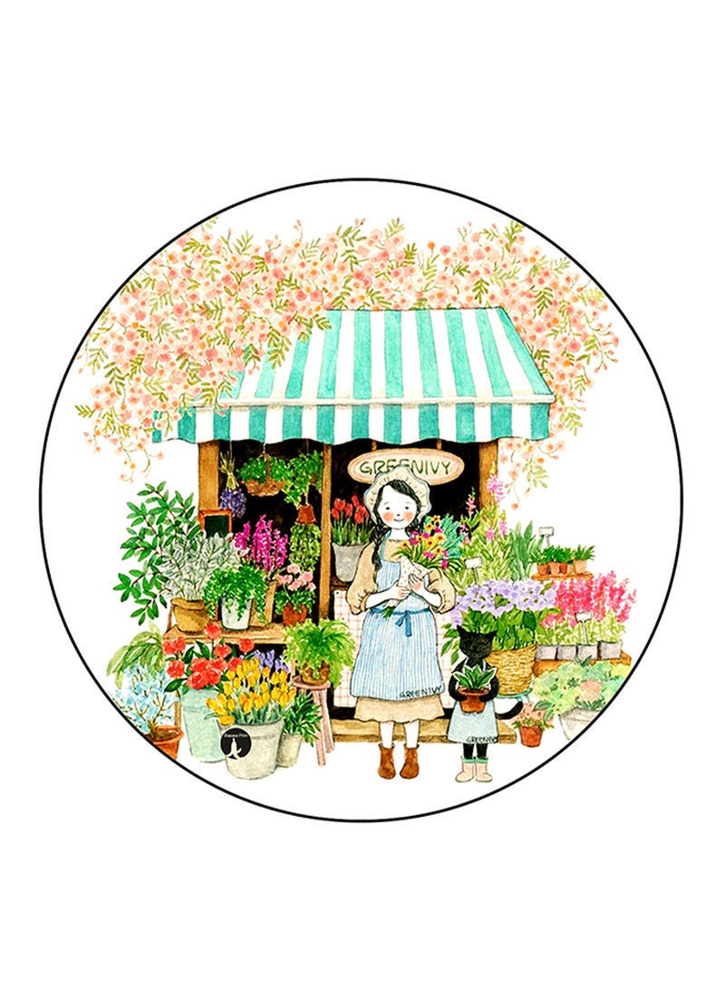 RKN Girl Printed Fridge Magnet Multicolour - Image 1