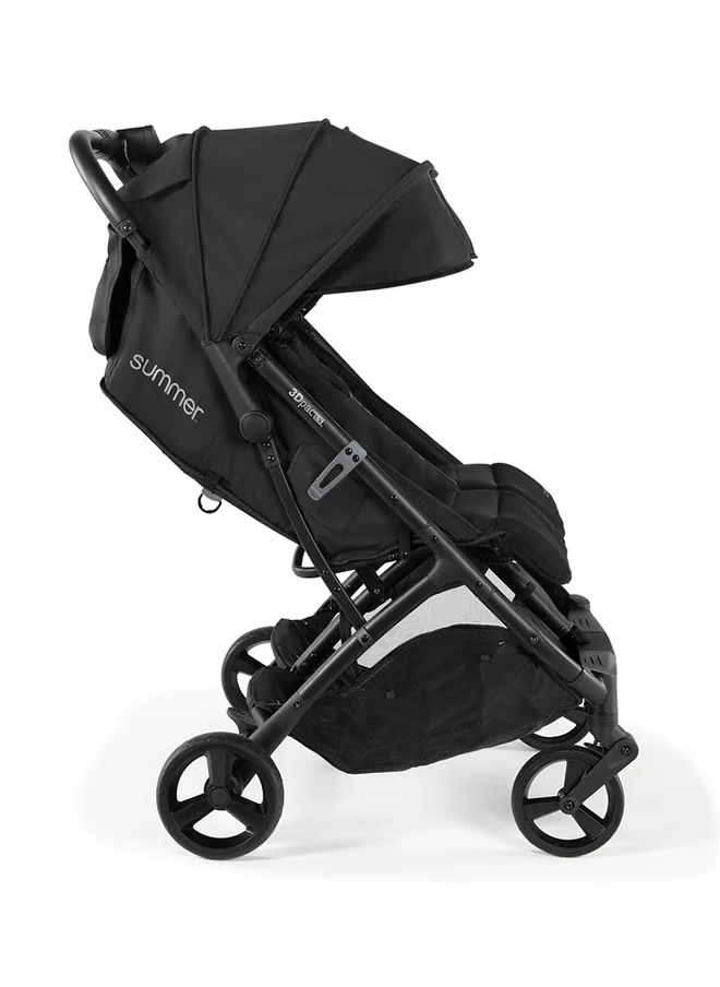 summer infant 3Dpac CS+ Double Stroller, 6 - 60 Months, Black