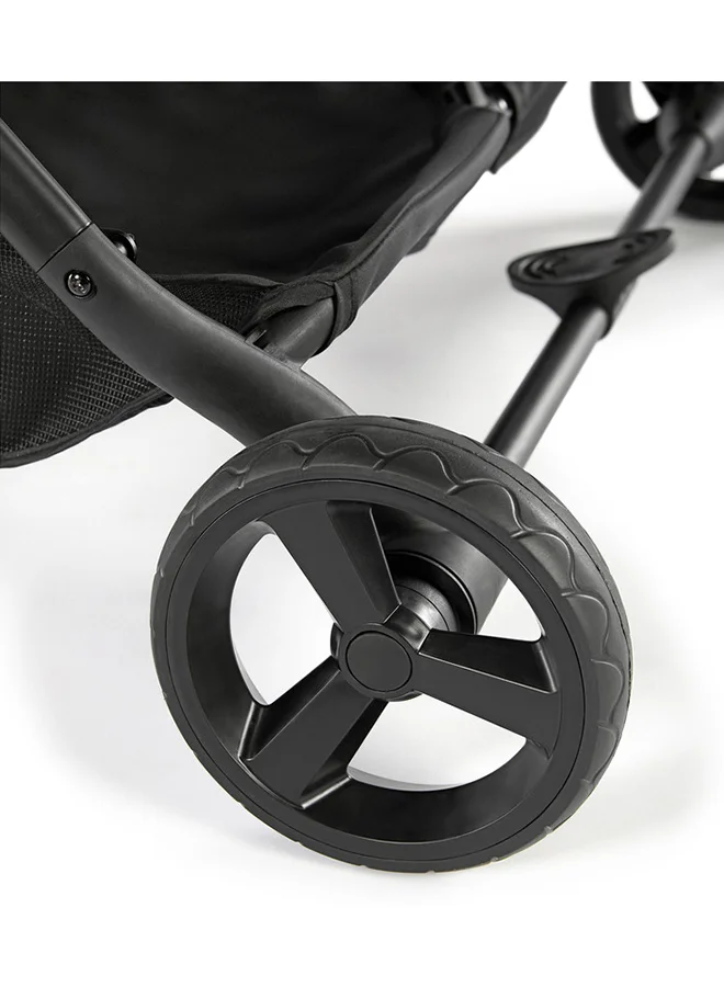 summer infant 3Dpac CS+ Double Stroller, 6 - 60 Months, Black