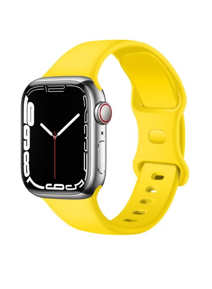 Zaboon Infinity Solid Silicone Replacement Band for Apple Watch 41/40/38mm Series 7/6/5/4/SE - Image 1