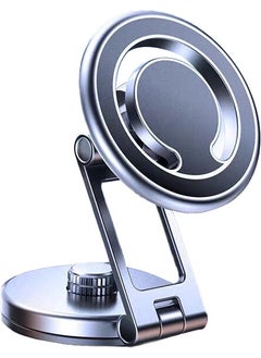 Livx Foldable Magsafe Compatible Magnetic Phone Holder Silver Ca3  - Image 1
