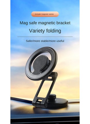 Livx Foldable Magsafe Compatible Magnetic Phone Holder Silver Ca3  - Image 5