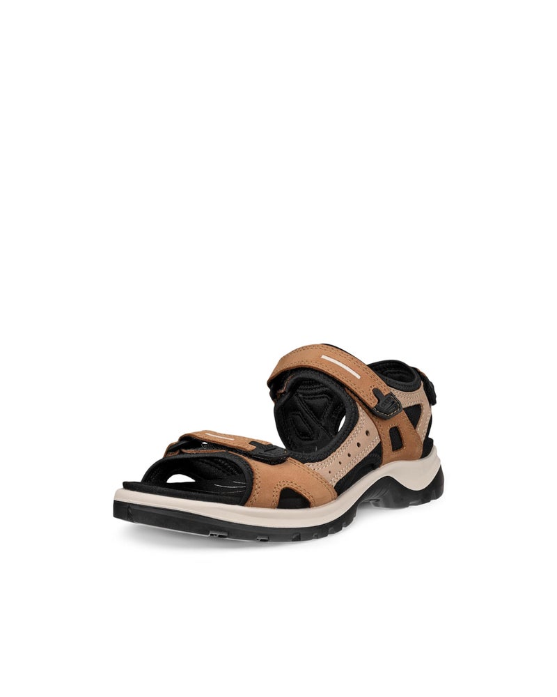 ECCO Womens Yucatan Sport Sandal CashmereNude Nubuck 11115