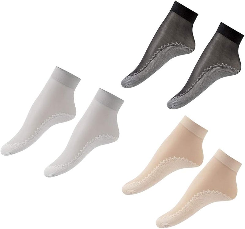 klarako 30 PAIRS of Women Fine Stockings, Fine Socks, Sneakers, Summer Socks, 3 Colors - Image 1