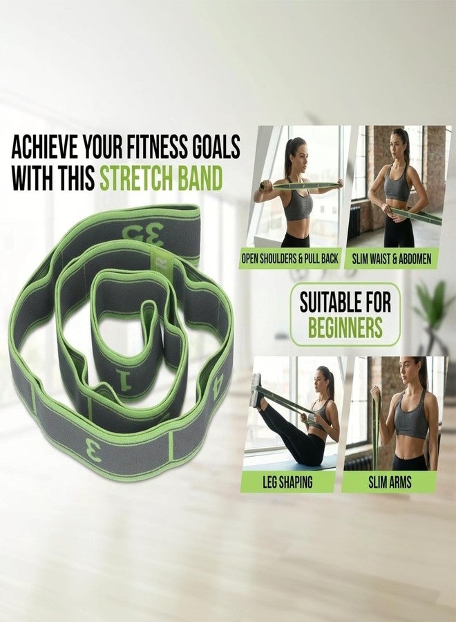 EIMSOAH Stretch Band Strap with Number, Elastic Stretching Strap, Fitness Elastic Band, for Exercise Fitness Workout - Image 3