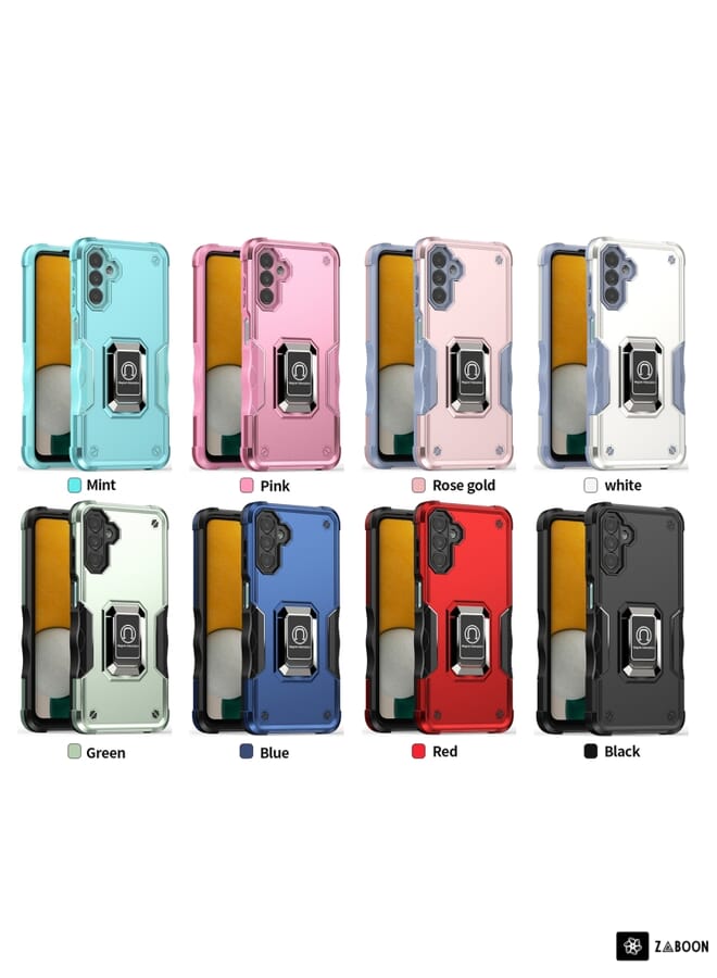 Zaboon Ring Holder Non-slip Armor  Protective Case Cover For Samsung Galaxy A13 5G / Galaxy A13 4G / Galaxy A13 Lite / Galaxy A04 / Galaxy A04s / Galaxy A04e 4G - Image 2