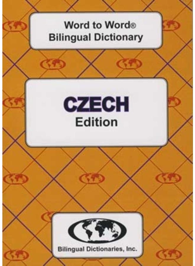 English-Czech & Czech-English Word-to-Word Dictionary