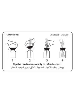 Gulf Orchid Orchid and Rose Aromatherapy Reed Diffuser Air Freshener Fragrance for Home & Office 150ml  - Image 2