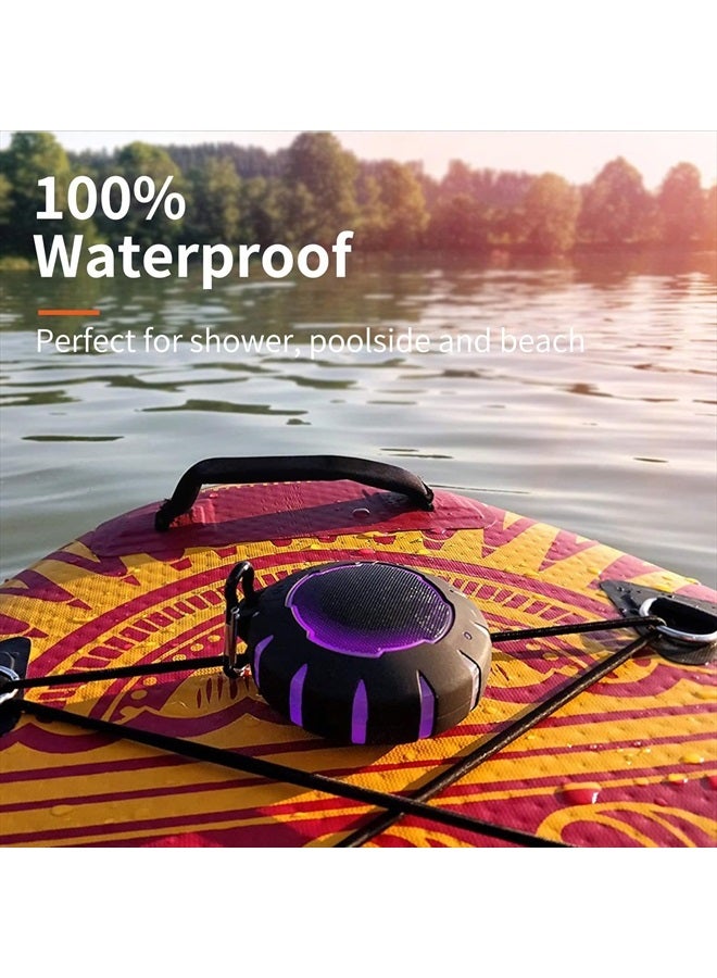 HEYSONG Waterproof Shower Bluetooth Speaker, Durable & Portable with Clear Sound, Ideal for Shower, Pool, Beach & Kayaking – Great Gift for All Ages - Image 4