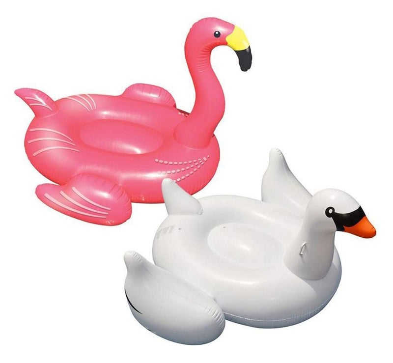 Swimline Giant Swan and Giant Flamingo for Swimming Pools Large - Image 1