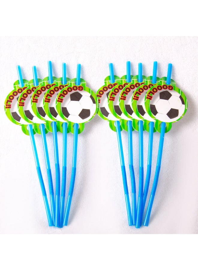 Football Theme Party Package Green Football Birthday Party Decoration Supplies Disposable Tableware Football Suit - Image 1