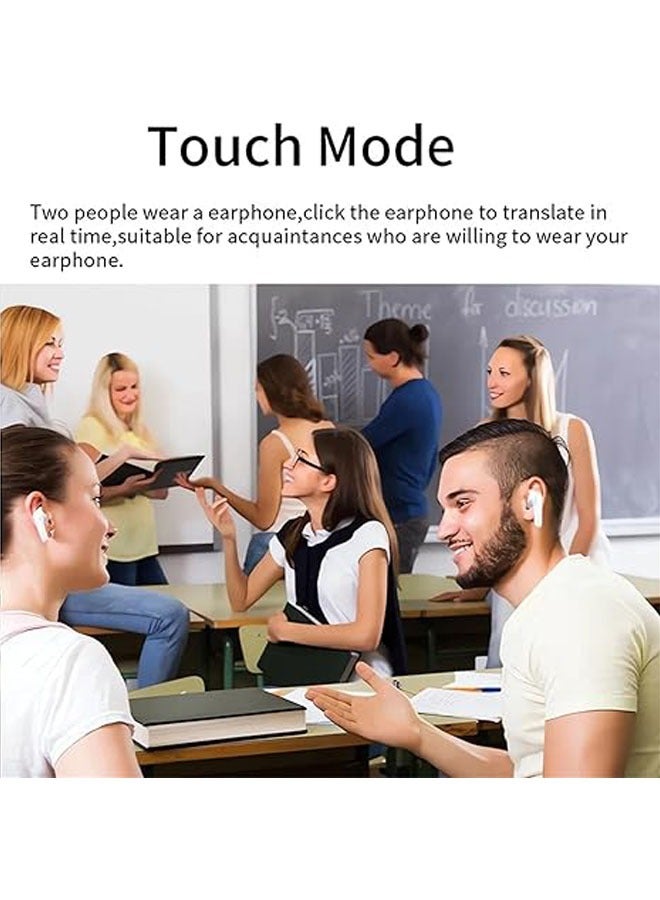 general Echowave Translator Headset B11, Echo Connect Translator Headset, Vurtile Echo Connect Translator, Real-Time Portable Translator Headset Support 144 languages in 3 modes - Image 3