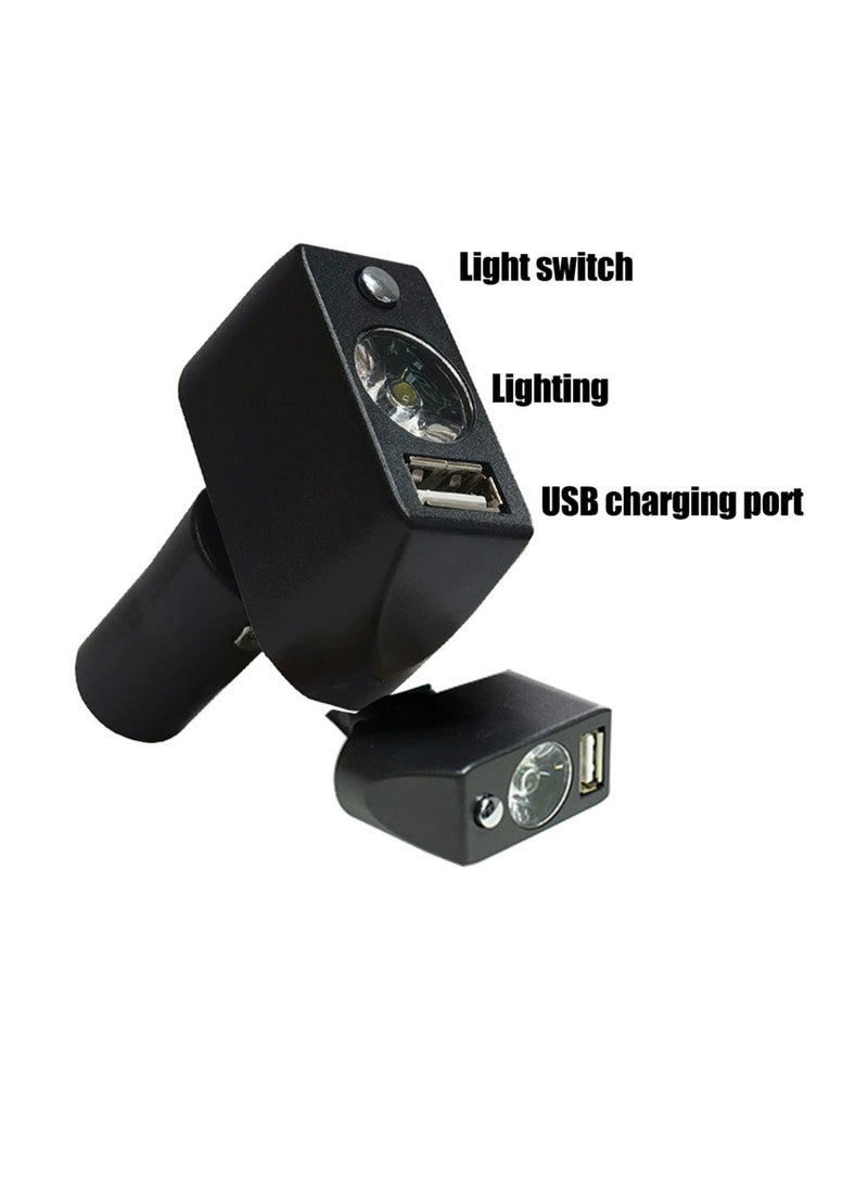 Generic Electric Wheelchair Light - 3 Pin XLR Head USB Charging ,Adjustable Angle Design LED Power Wheelchair Lighting Controller ,Easy Operation  - Image 3