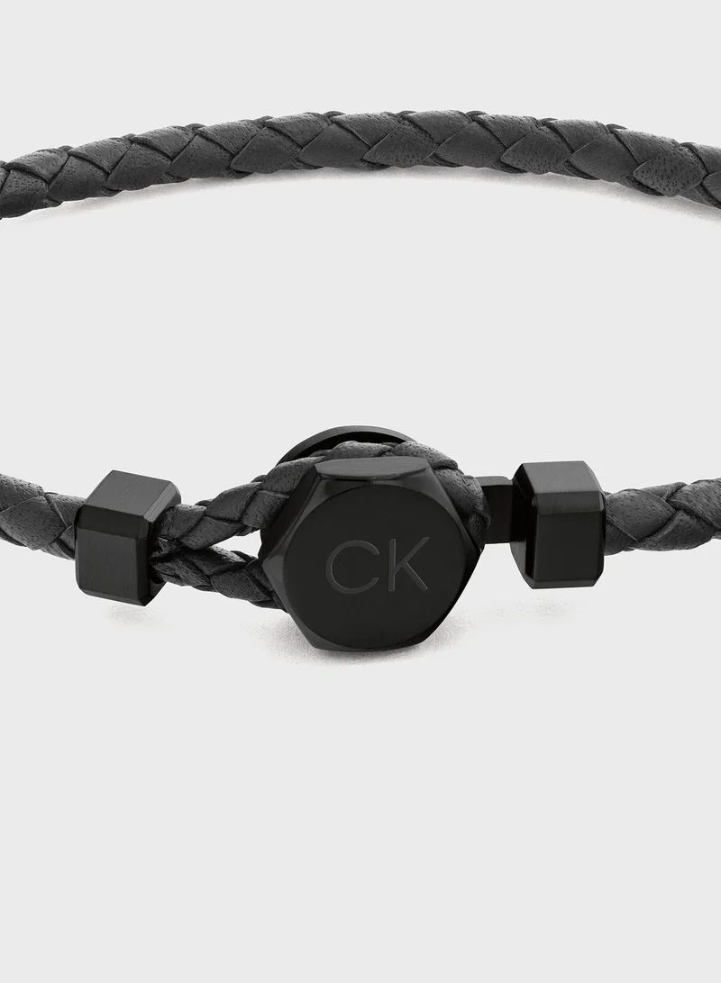 CALVIN KLEIN Latch Braided Bracelet