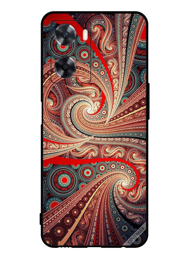 Covernex Protective Case Cover For Oppo A77s Wavy Pattern - Image 1