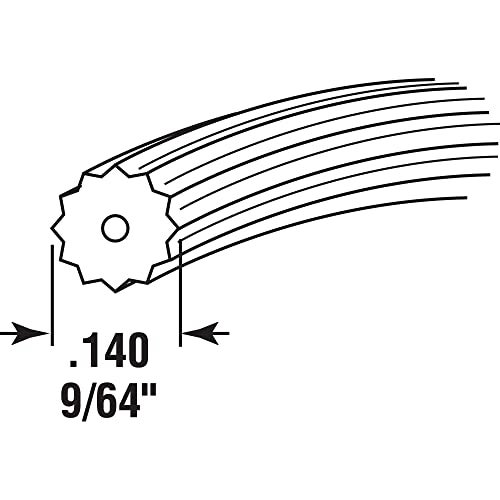 Prime-Line MP7564 Screen Retainer Spline, 0.140 In. Diameter, Black Vinyl, 500 ft. (1 Roll) - Image 2