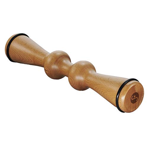 Body Back Wood Back Roller Spine Stretcher Aligner Ma Roller Back Cracker for Back Pain Relief and Muscle Recovery Manual Back Massager Wood Therapy Massage Tool 15 inch