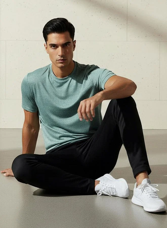 Splash Active  Men Core Performance 2 Way Stretch T-shirt for Men | Best Price UAE