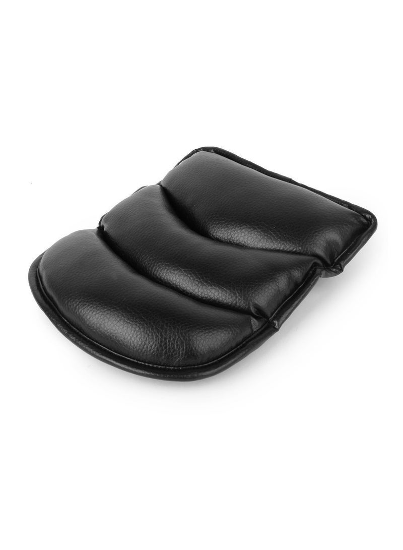 Comfortable Car Center Console Armrest Cover, Soft Leather Car Console Cover, Car Interior Center Console Pad for Driver or Passenger Arms, Compatible with All Cars (Black) - Image 1