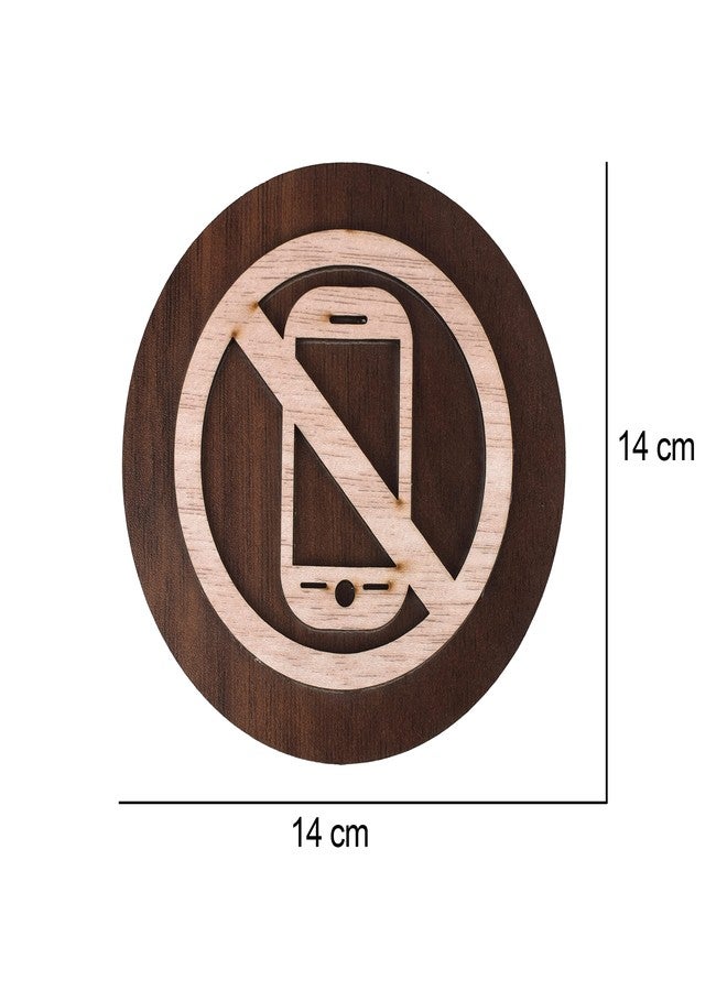 GLNRM لوحة إعلانية خشبية من GLNRM للمكاتب والمطاعم - بدون هاتف محمول (خشبية) (بدون هاتف محمول) - Image 3