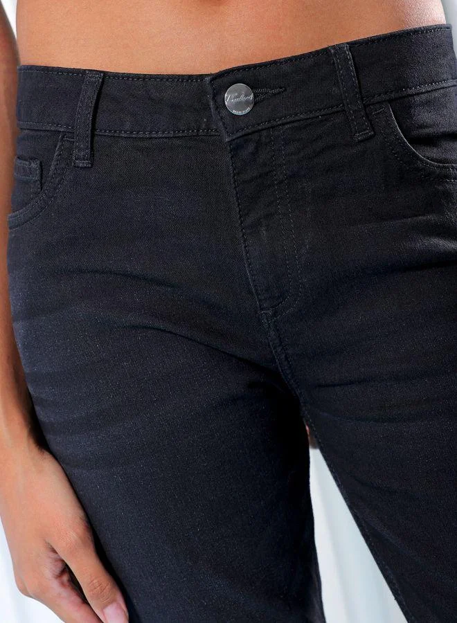 Freehand  Women Bootcut Solid High-Rise Jeans for Women | Best Price UAE